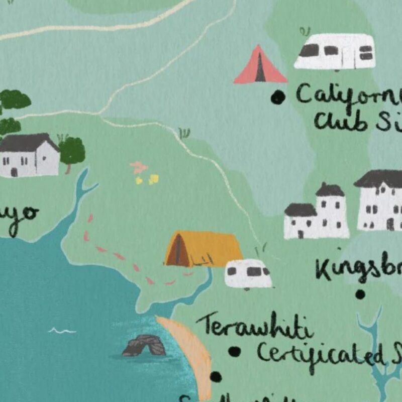 MadsIllustration - Custom Personalised Map - from £100.00
