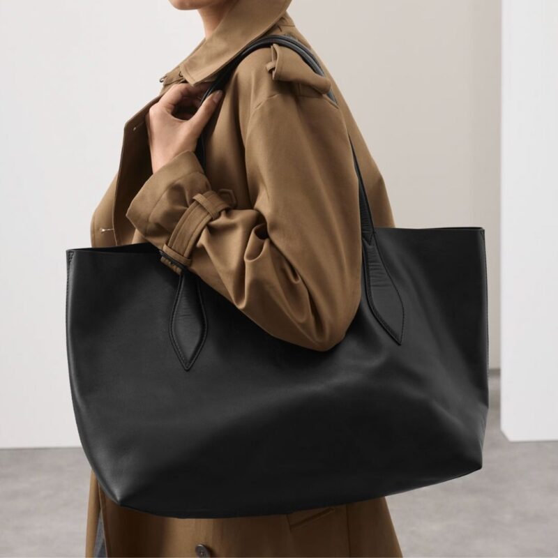 M&S, Leather Tote - £130.00