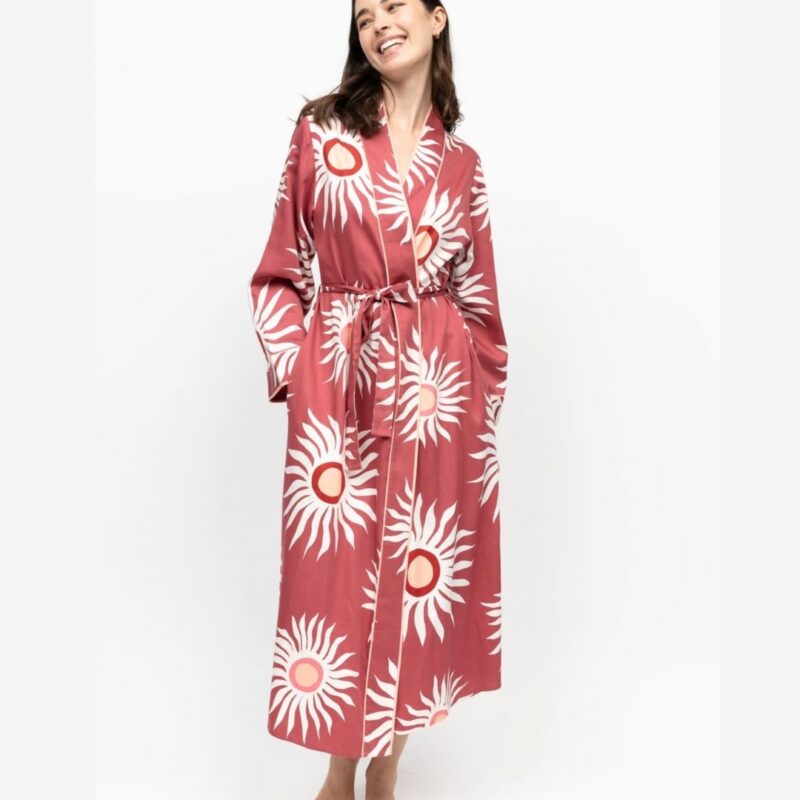 M&S, Cotton Sun Print Dressing Gown - £80.00