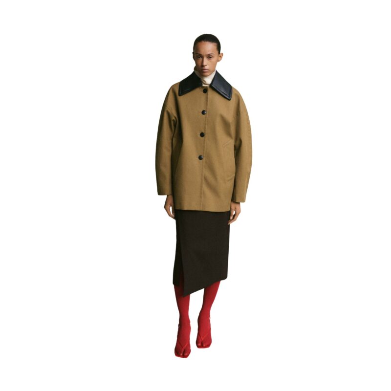 MANGO - Faux Leather Trench Coat - £109.99