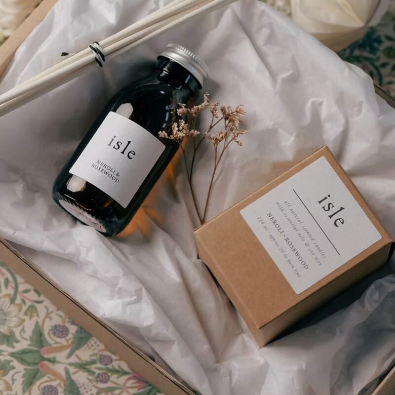 Isle Handcrafted, Candle and Diffuser Gift Set - £30.00
