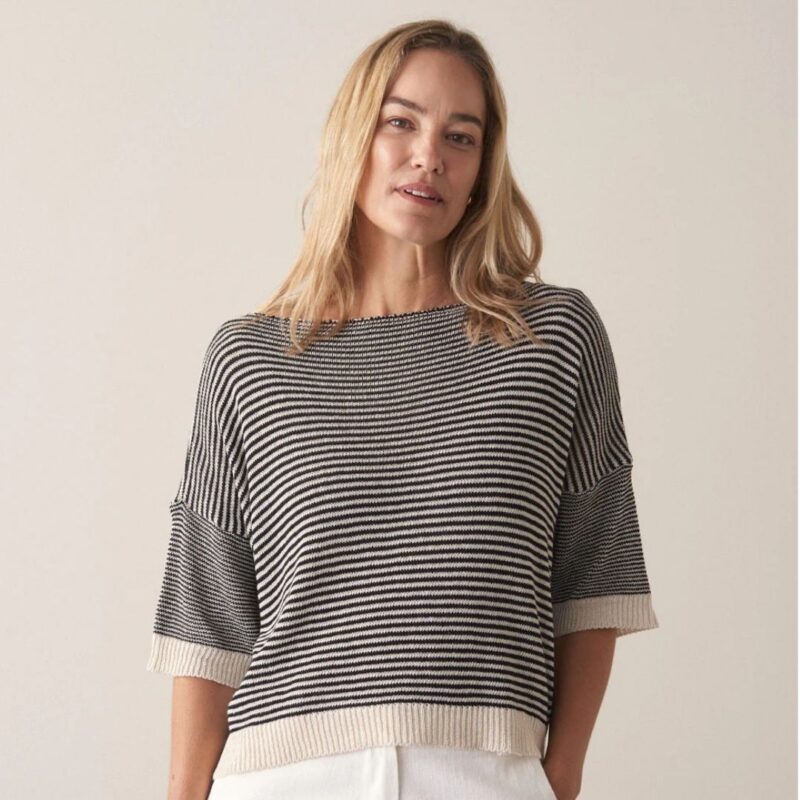 Busby & Fox - Striped Sweater - £79.00
