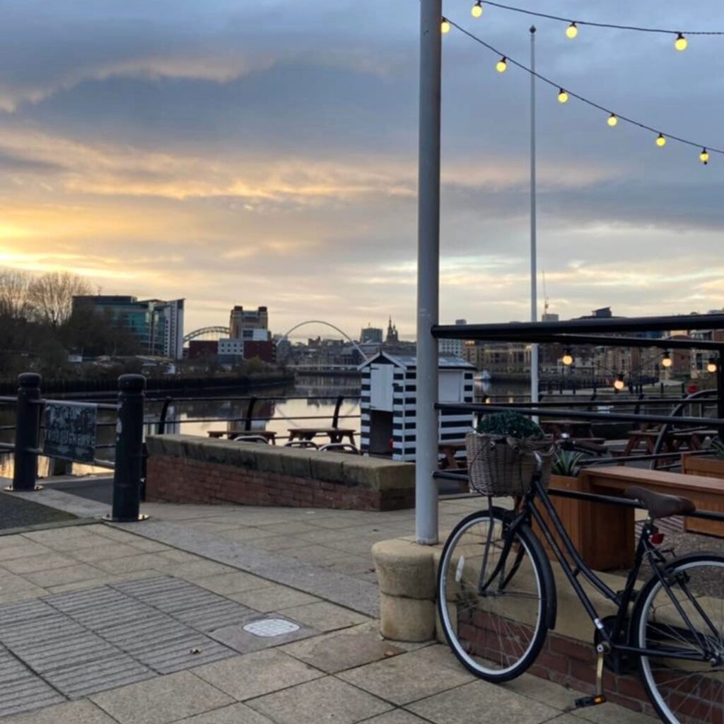 The Cycle Hub: bike hire, coffee and the best sunsets on the Quayside