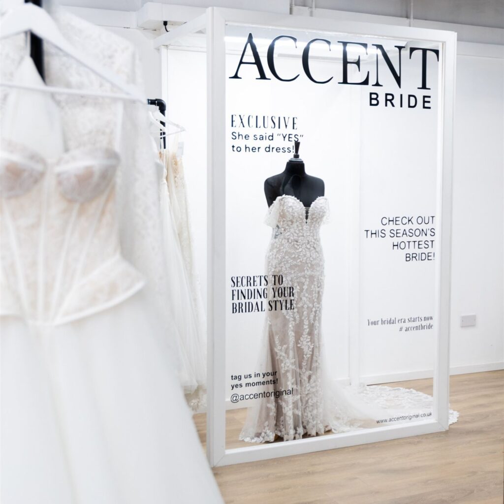 Accent Original Bridal Boutique – one of the most stunning wedding dress shops in Newcastle