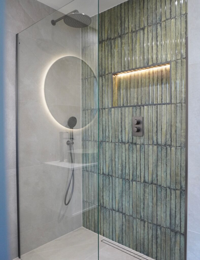 Behind the scenes of Uventi’s stunning Gosforth apartment bathroom transformation