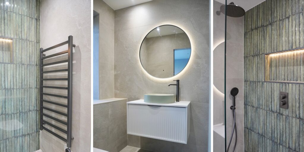Behind the scenes of Uventi’s stunning Gosforth apartment bathroom transformation