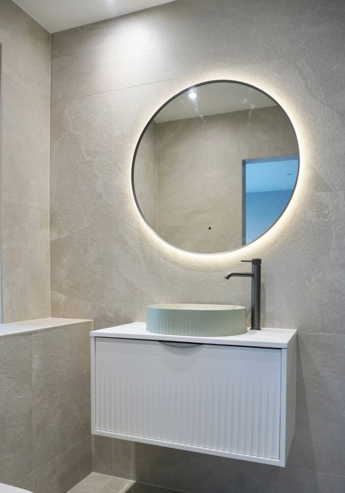 Behind the scenes of Uventi’s stunning Gosforth apartment bathroom transformation