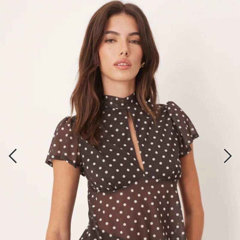 ASOS - Floaty Mesh Top - £24.00