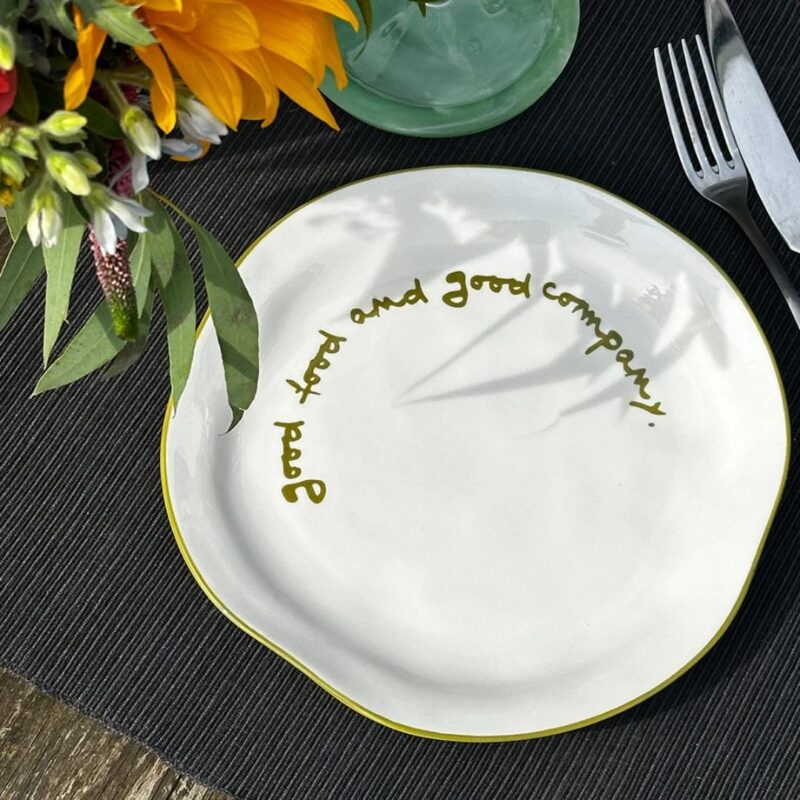 Arighi Bianchi, Olive Decorative Plate - £12.75