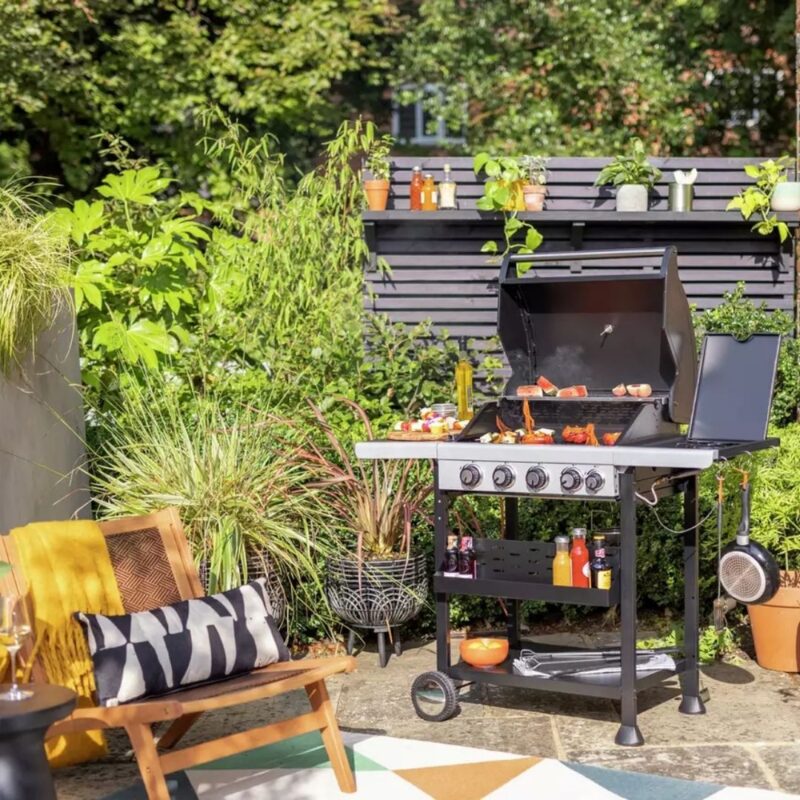 Argos, Home Premium 4 Burner Gas BBQ - £190.00