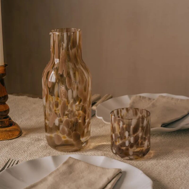 Graham & Green - Giraffe Speckle Carafe & Tumbler - £22.00