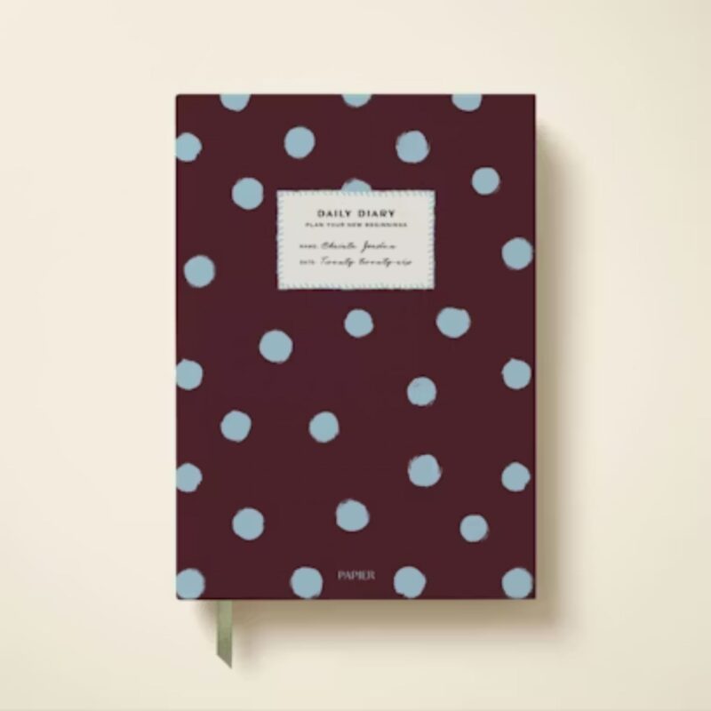 Papier - Dotted Spotted Hardback Notebook - £30.00 
