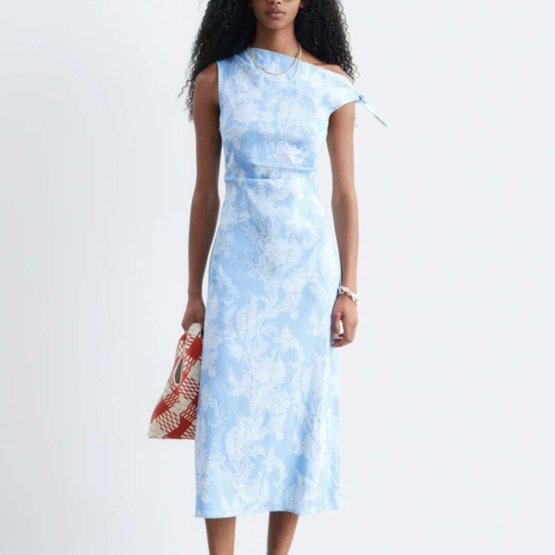 & Other Stories - Asymmetric Midi Dress - £119.00