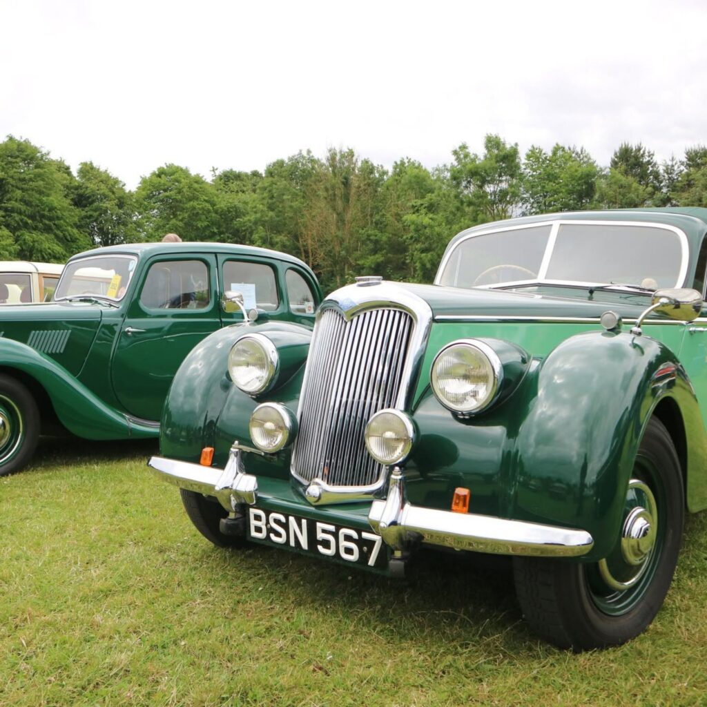 Classic Car Day by NECPWA at Beamish Museum, County Durham
