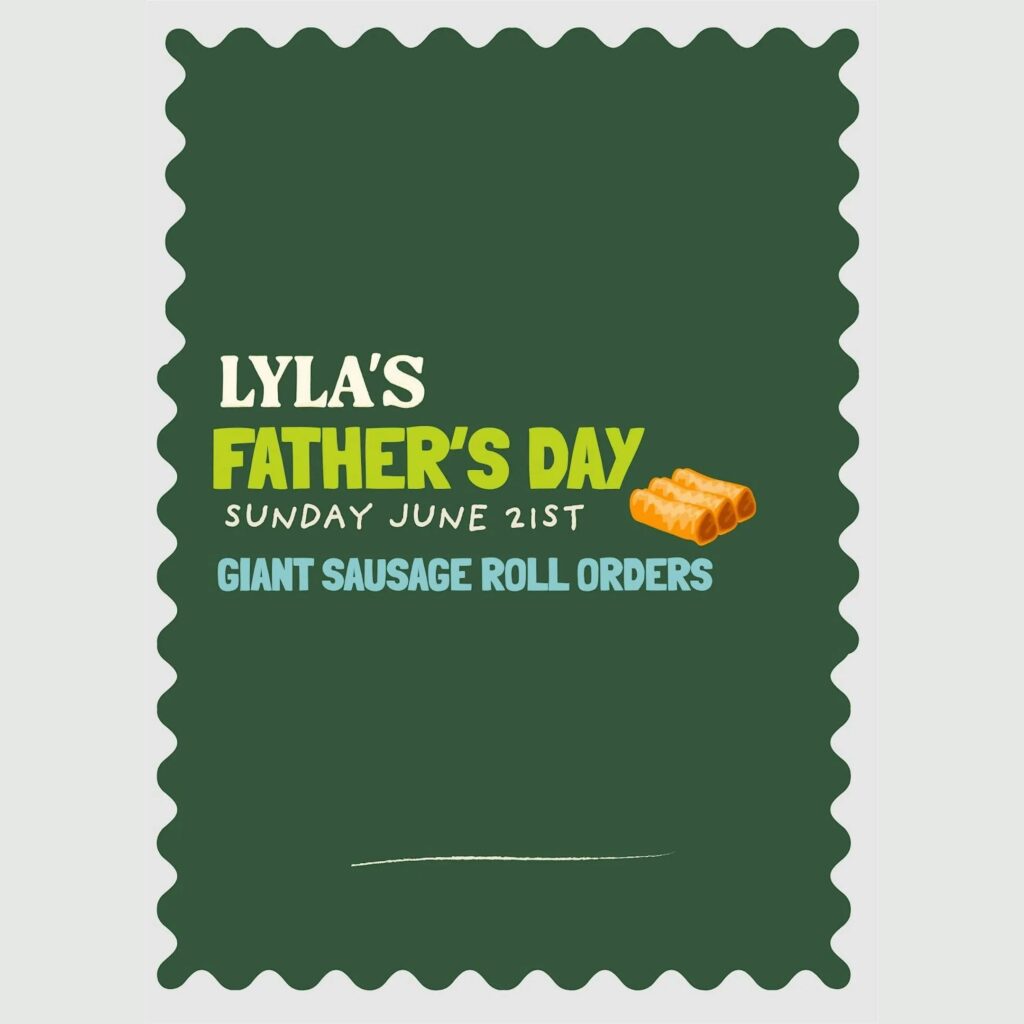 Father's Day - Giant Sausage Roll - Hartlepool