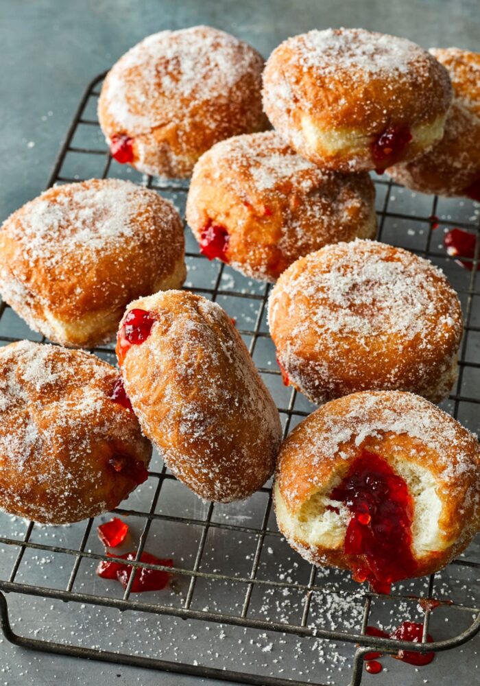 Chilli jam doughnuts