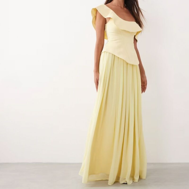 Arrange - Fallen Shoulder Maxi Dress - £160.00