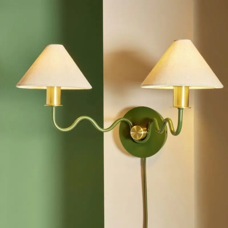 Habitat - Habitat Wiggle Metal 2 Light Wall Light - £45.00