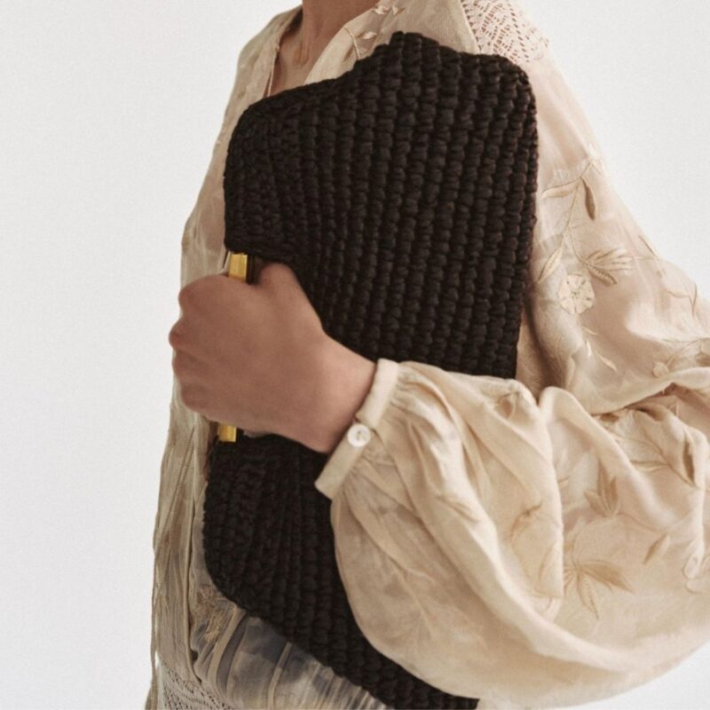 Zara - Braided Clutch Bag - £49.00