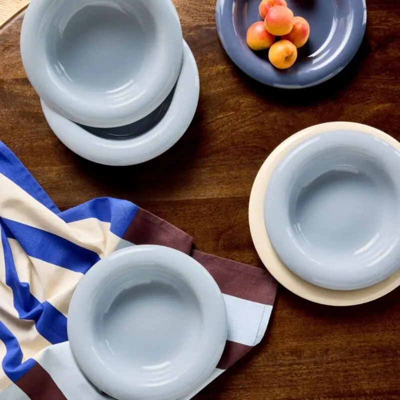 MADE - Set of 4 Quell Pasta Bowls in Blue - £30.00