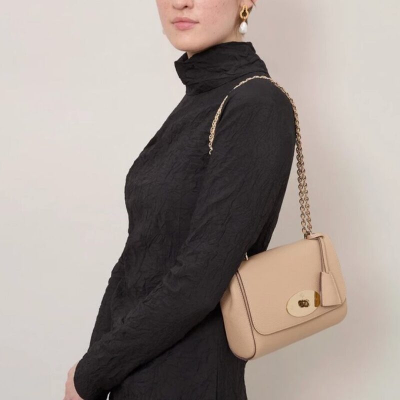 Mulberry - Lily Crumpet Small Classic Grain - £995.00