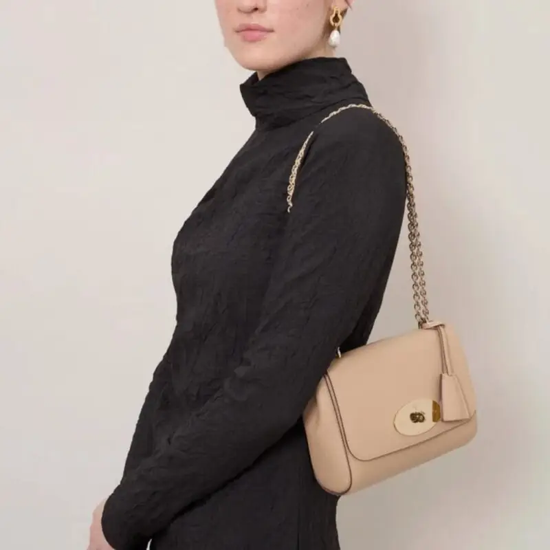 Mulberry - Lily Crumpet Small Classic Grain - £995.00