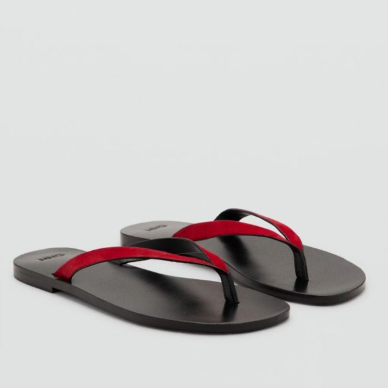 Mango - Leather Strap Sandals - £39.99