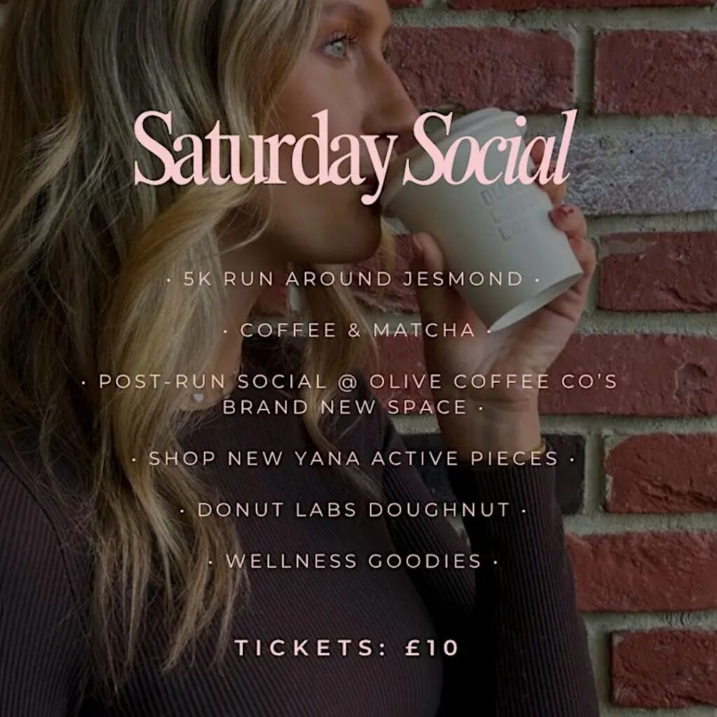 Saturday Social: Olive & YANA Run Club