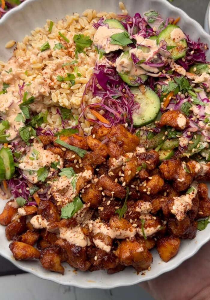 Bang bang chicken power bowl