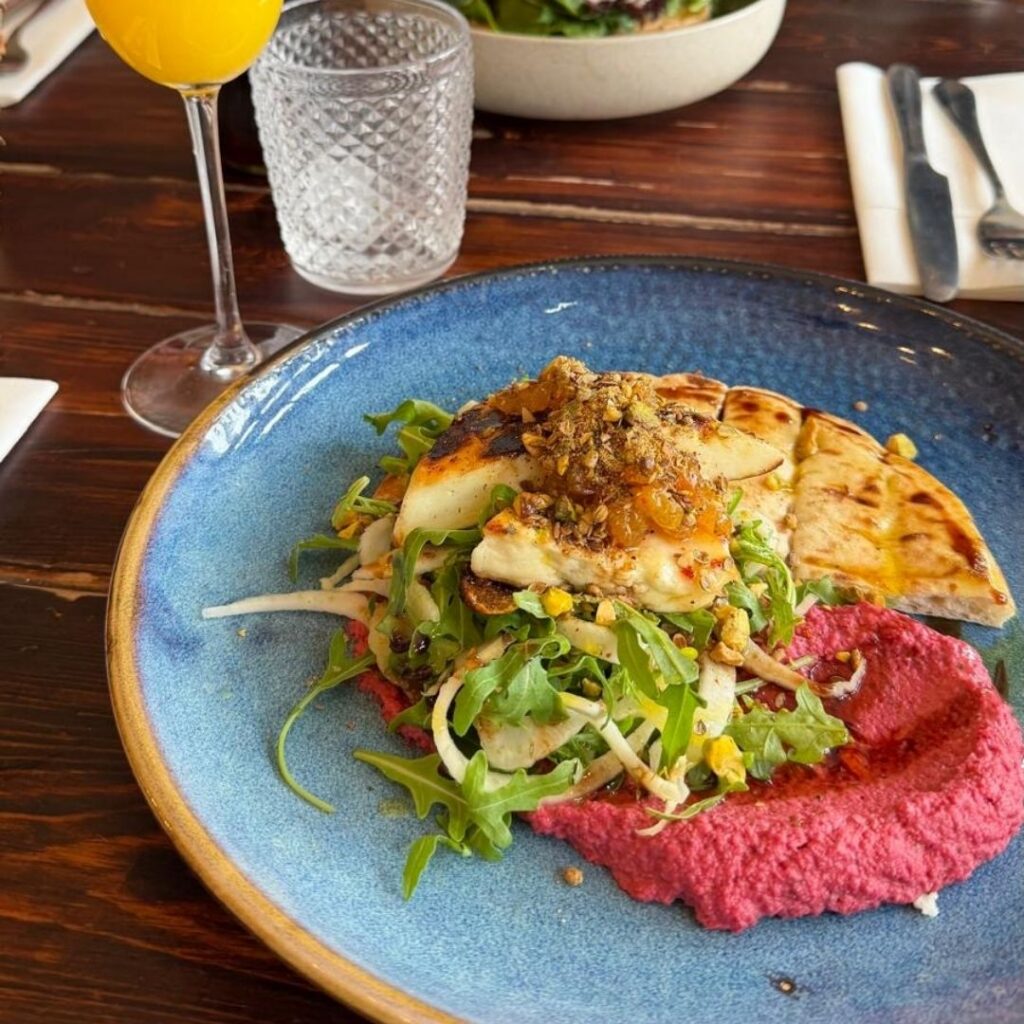 Pan-fried halloumi from ARLO, Jesmond