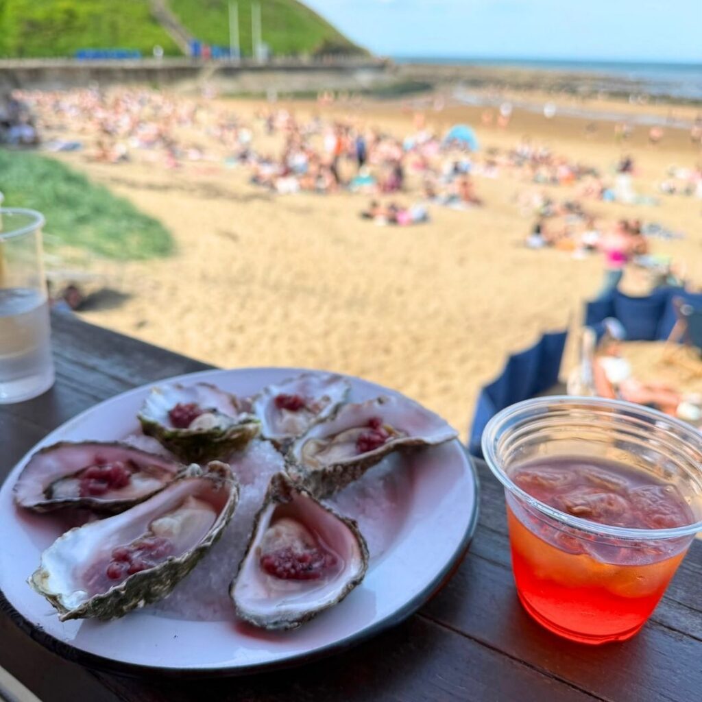 Oysters from Riley's Fish Shack, Tynemouth
