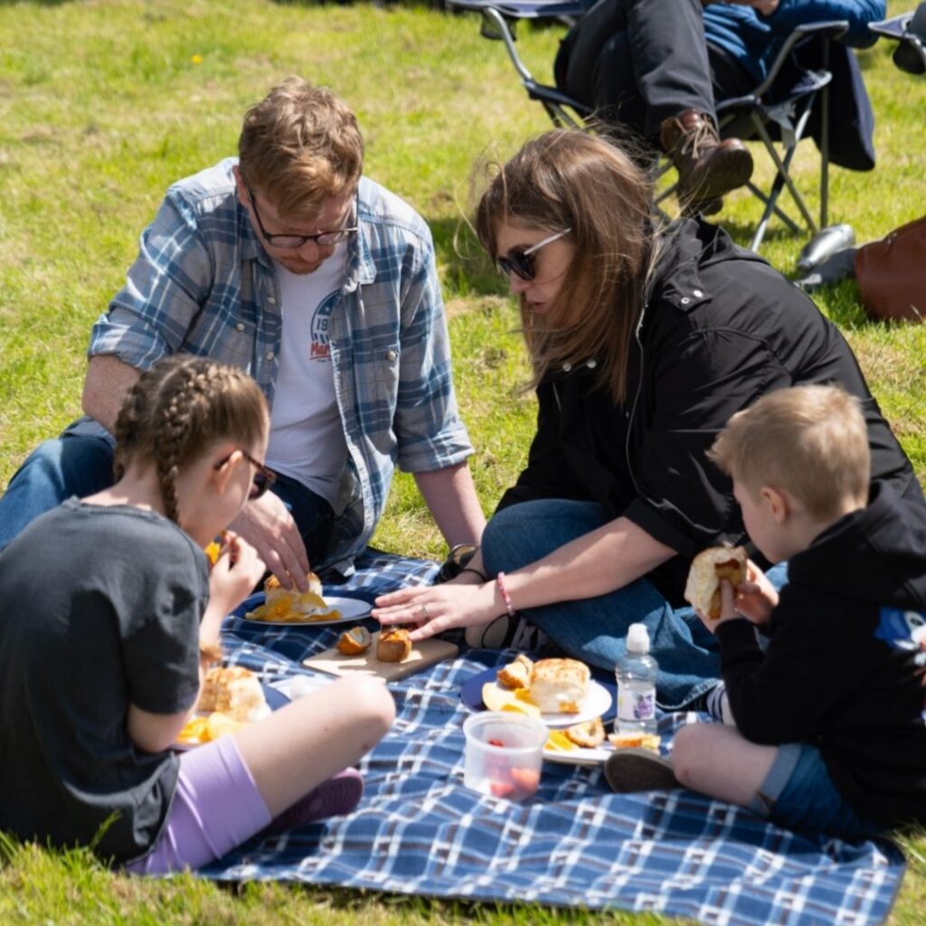 Family Picnic at Woodhorn Museum - Ashington, Northumberland