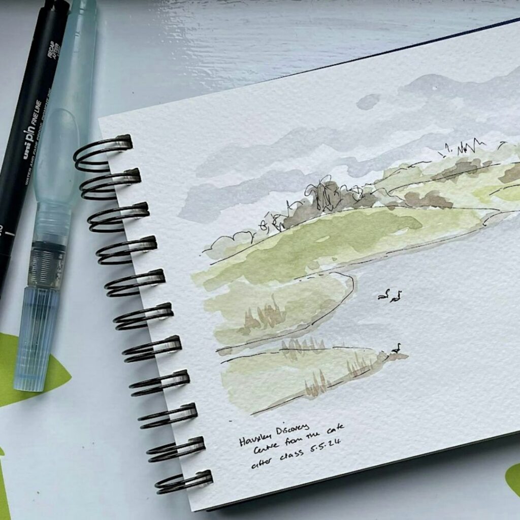 Walk & Sketch at Hauxley Wildlife Discovery Centre