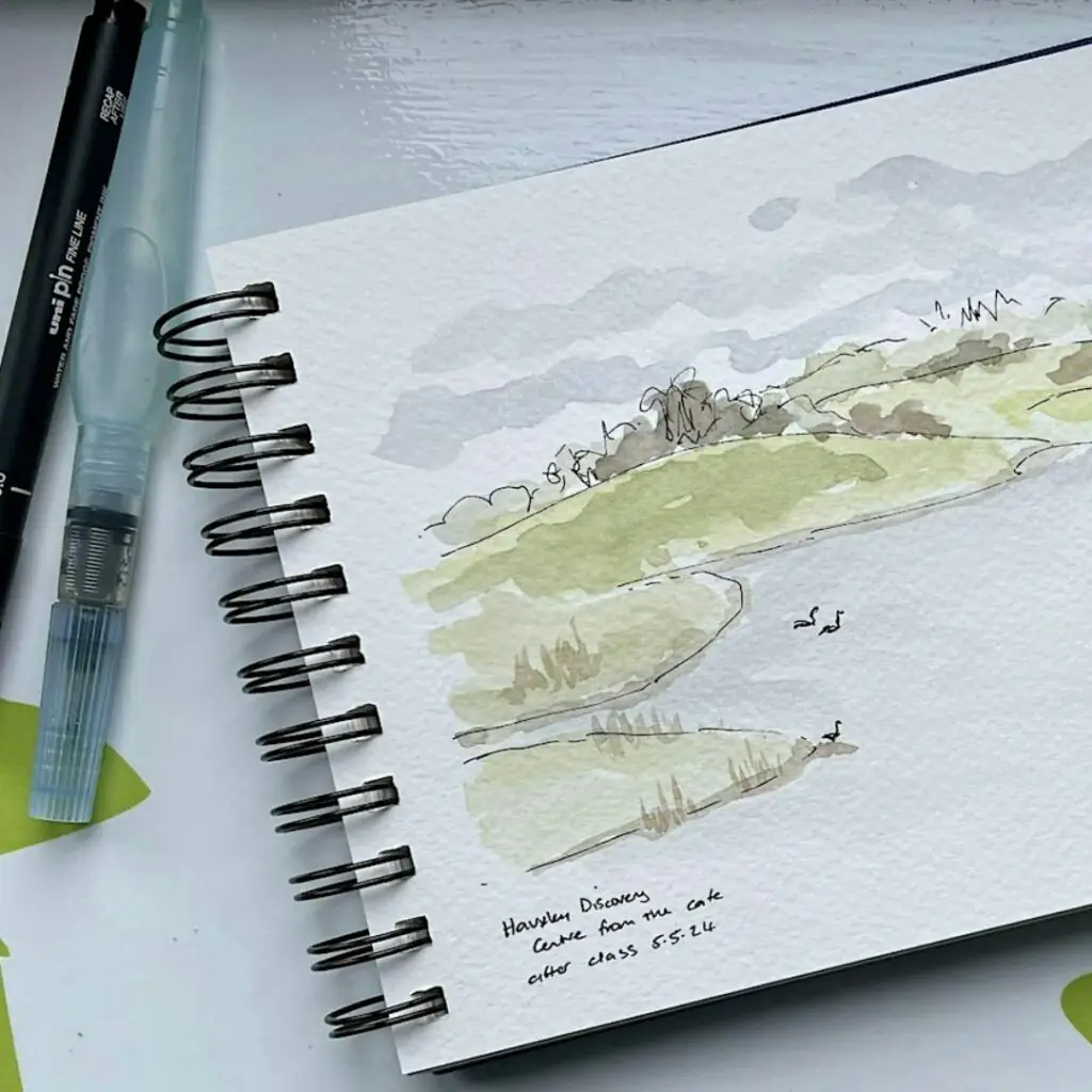 Walk & Sketch at Hauxley Wildlife Discovery Centre