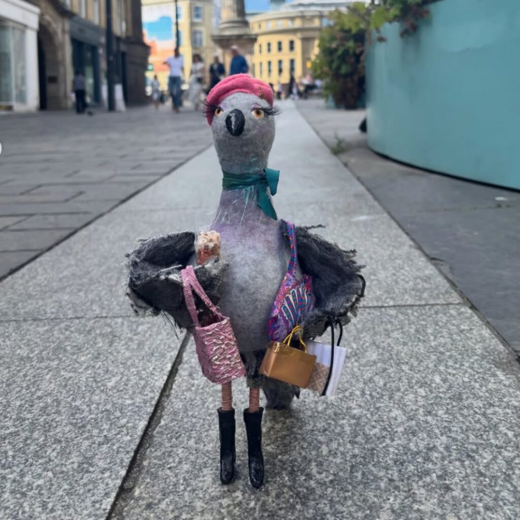 Georgia Hill - Pigeon Puppet in Newcastle