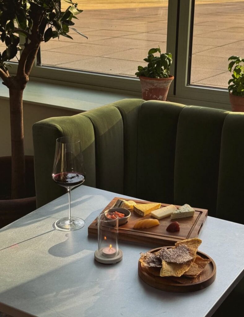 Saltmoore charcuterie and wine in the Lounge Bar - Whitby