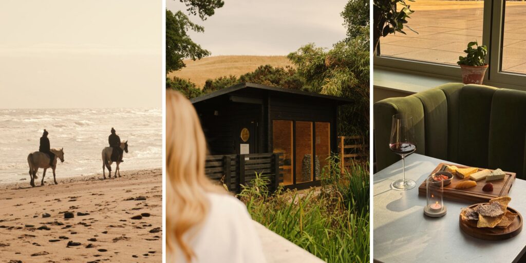 Romance at Saltmoore this summer: A new lakeside sauna, spa and wine tasting experience