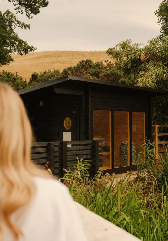 Romance at Saltmoore this summer: A new lakeside sauna, spa and wine tasting experience