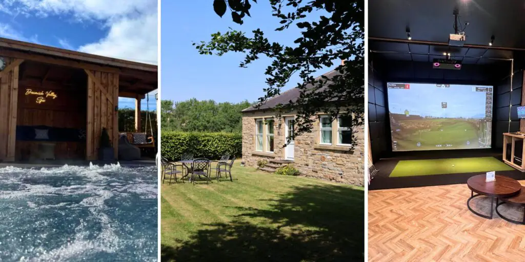 Tee off, then unwind: Breamish Valley’s new golf simulator joins the spa on the doorstep of the Cheviots