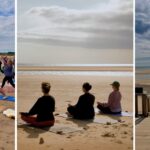 Stretch by the sea: beach yoga classes on the North East coast