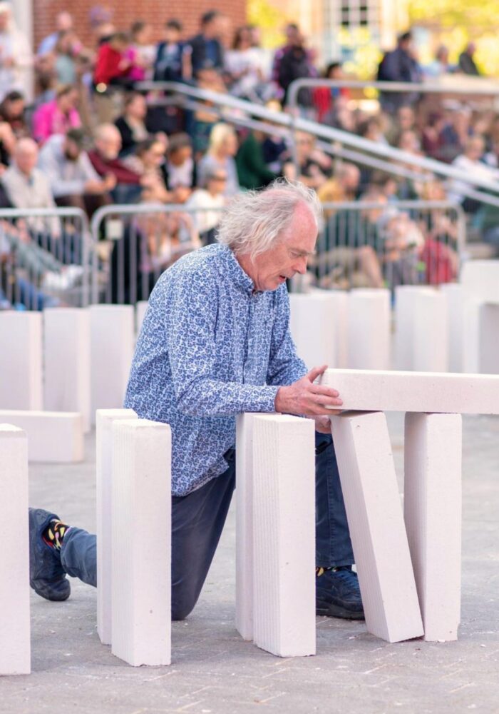 Meet the man behind Newcastle’s biggest ever domino run at NOVUM Summer Festival finale
