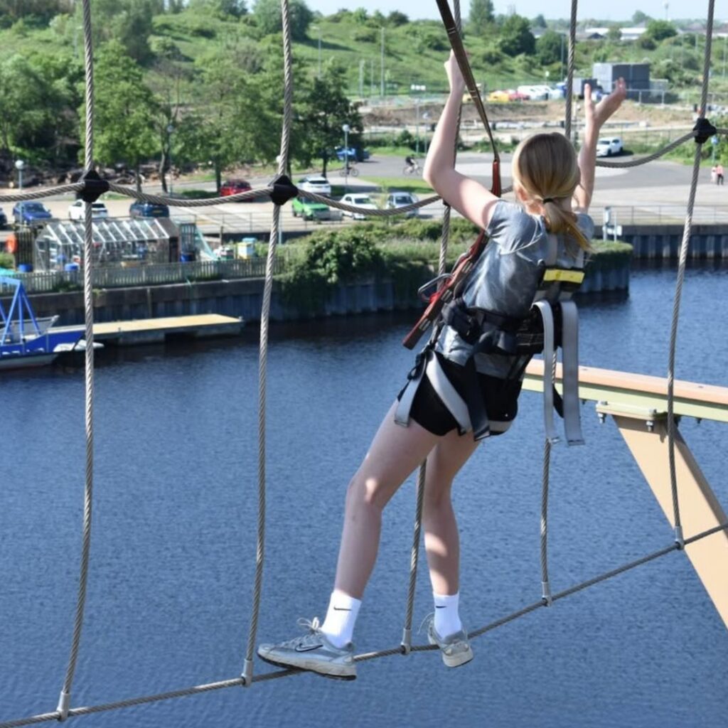 Brave the Air Trail - Tees Barrage