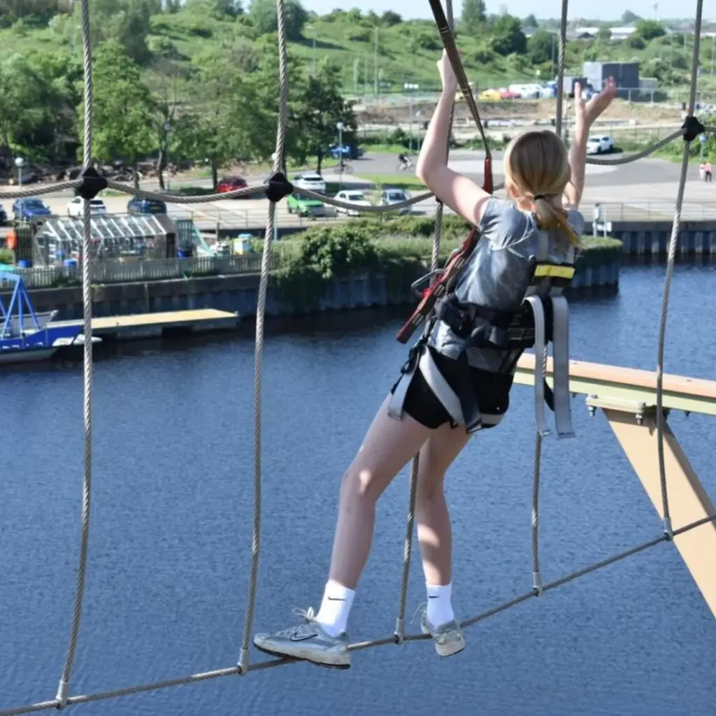 Brave the Air Trail - Tees Barrage
