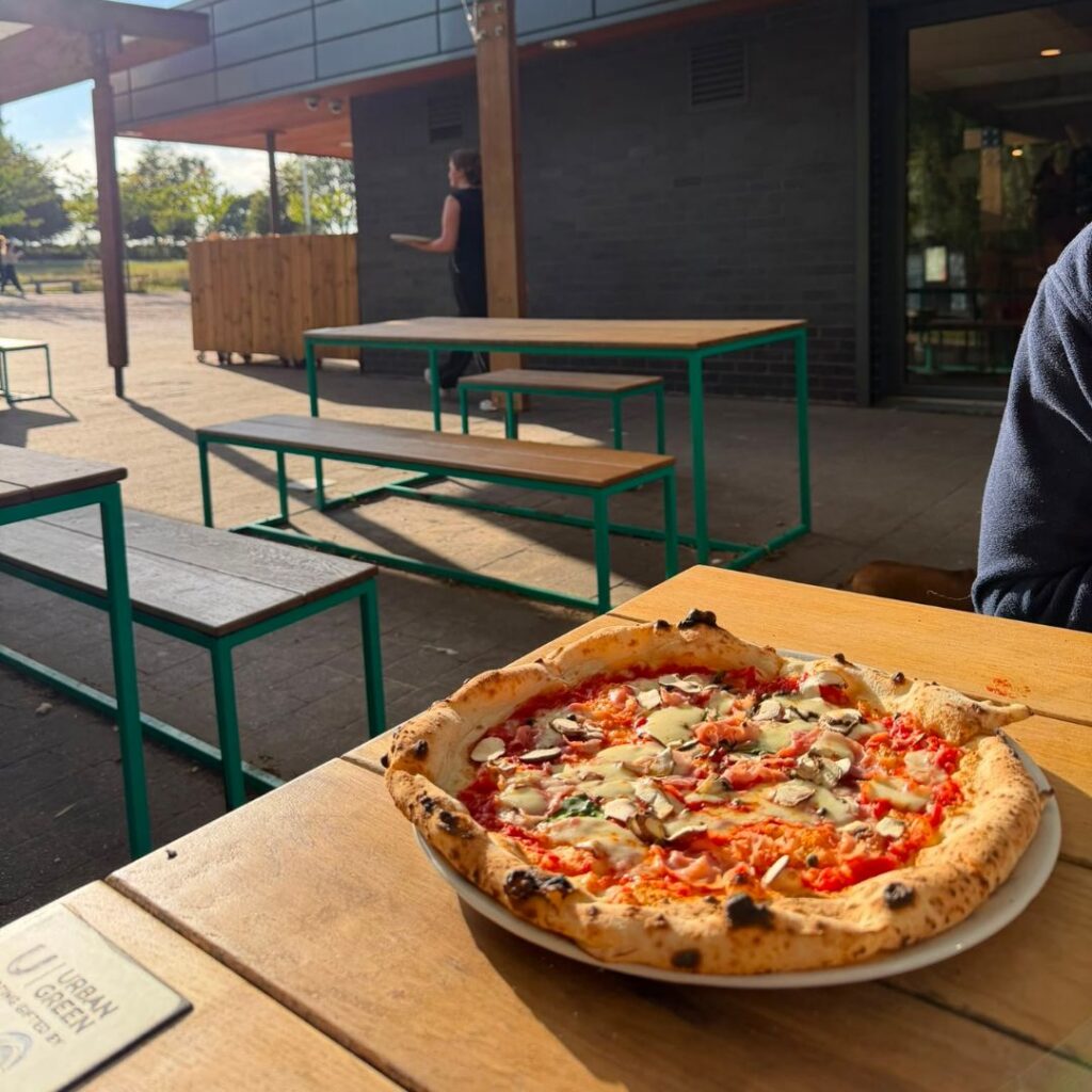 The 'Bandstand' pizza from Bandstand!, Exhibition Park