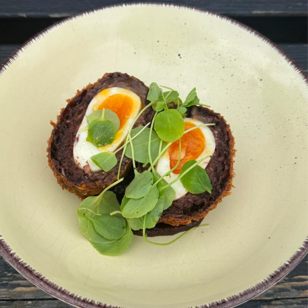 The Scotch egg from The Percy Arms, Chatton