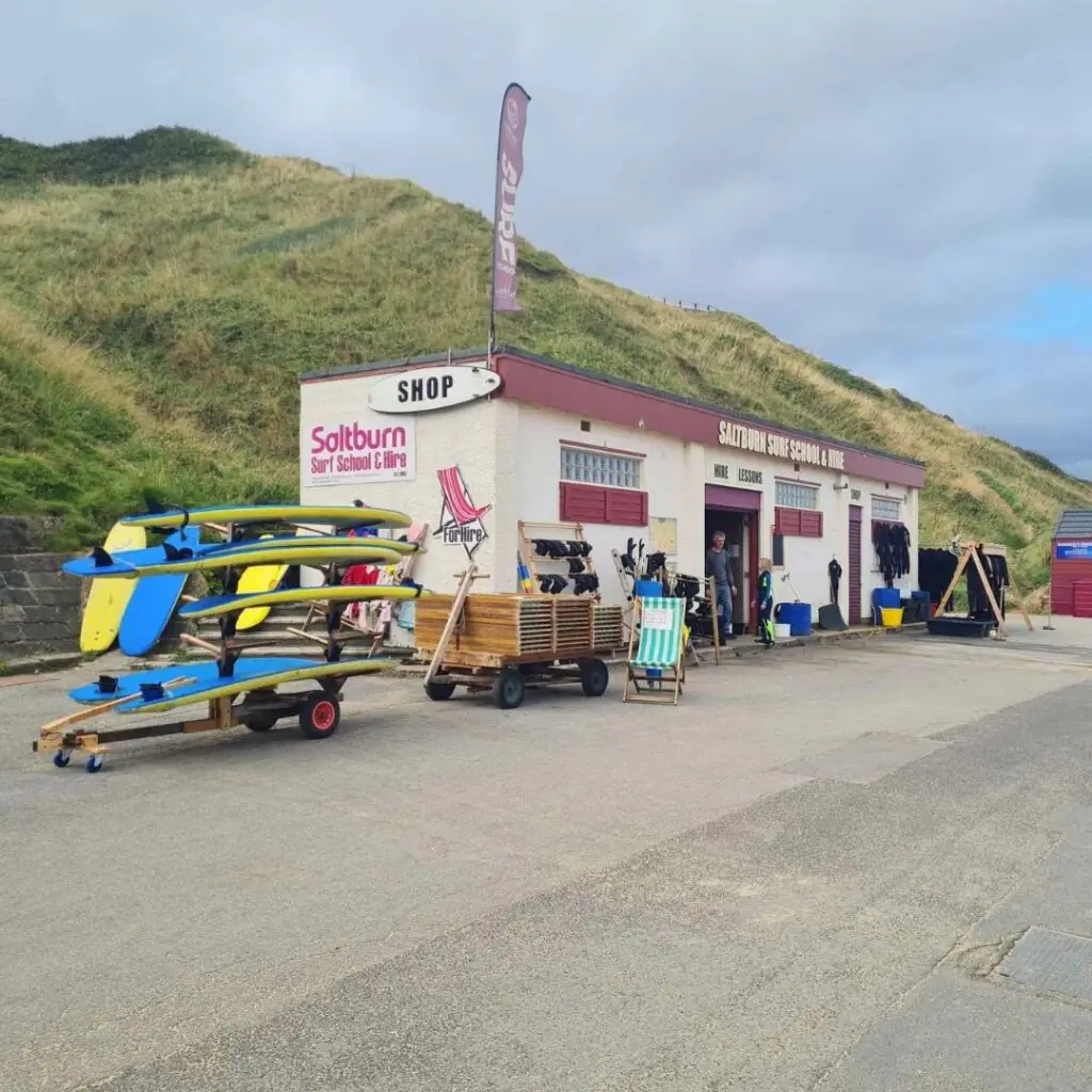 Surfing - Saltburn Beach
