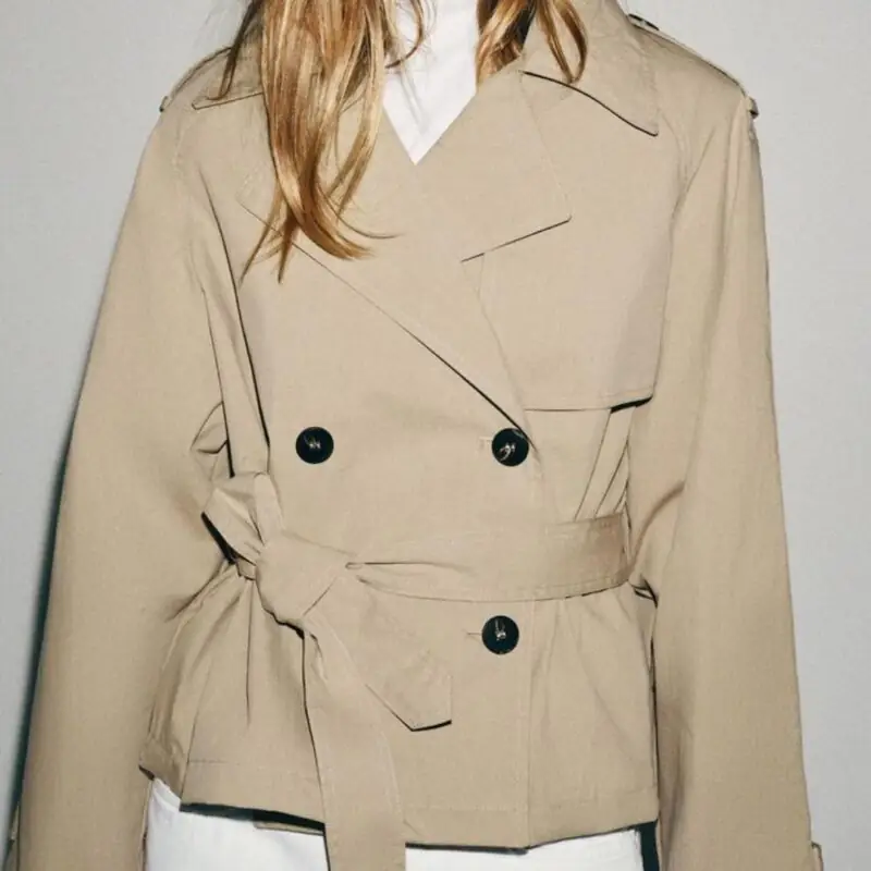 ZARA - Short Trench Jacket - £59.99