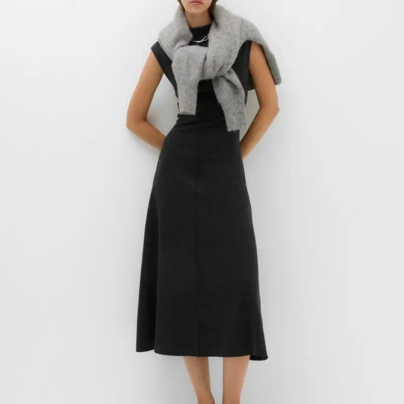 M&S - Cotton Midi Column Dress - £36.00