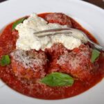 Chicken cottage cheese and parmesan meatballs by Em the Nutritionist Emily English