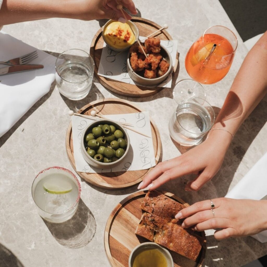 Saltmoore, small plates and spritz's